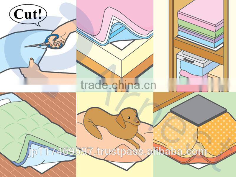 household item baby product mite killer bed sheet fabric made with natural harbs avoid from gathering mite 76190