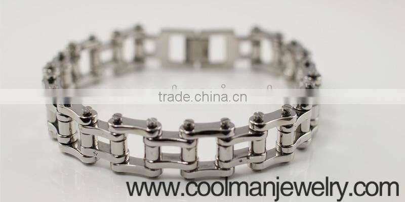 Top design titanium jewelry bicycle Chain Bracelet premier designs bracelet jewelry magnetic bracelet