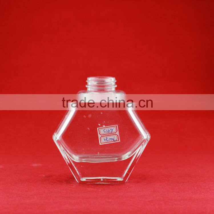 Super design island shape glass bottle lady shape glass bottle perfume bottle 100ml