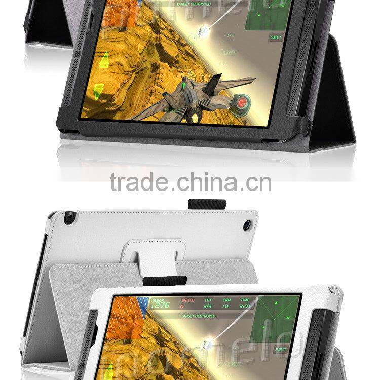 Cusotmized fashion design leather tablet case for Nvidia Shield Tablet