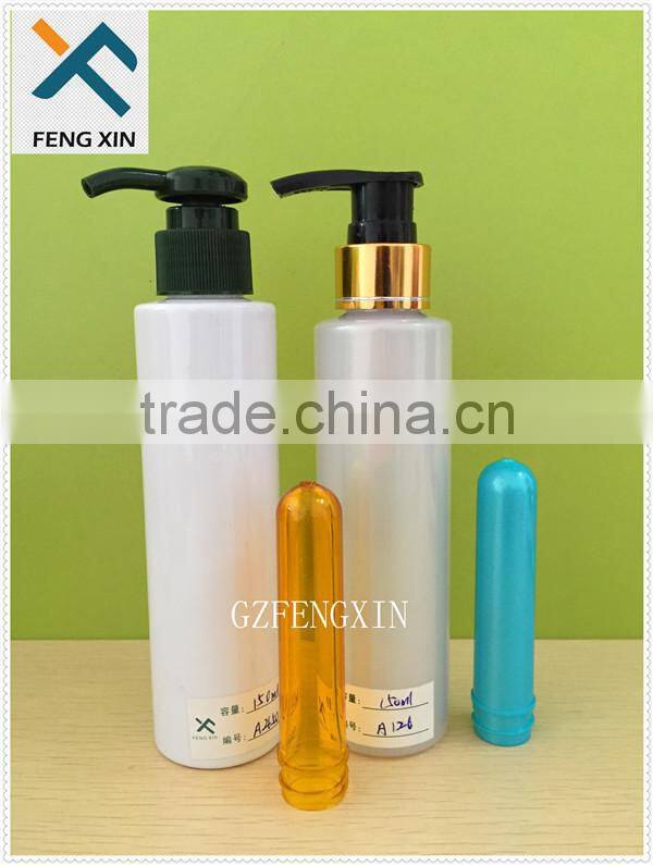 6oz PET plastic lotion bottle with pump sprayer