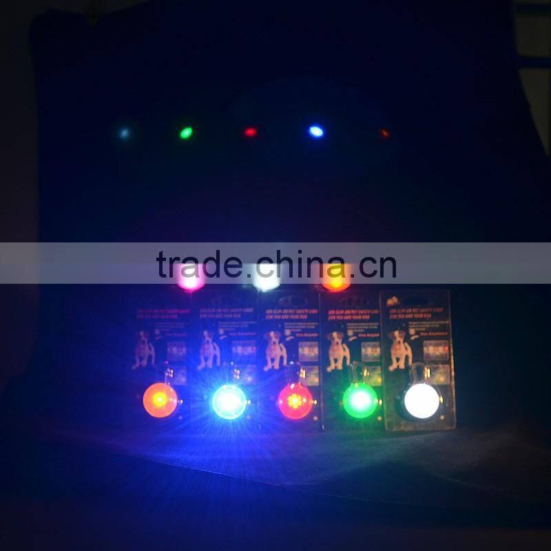 2016 fashion colorful led pet light
