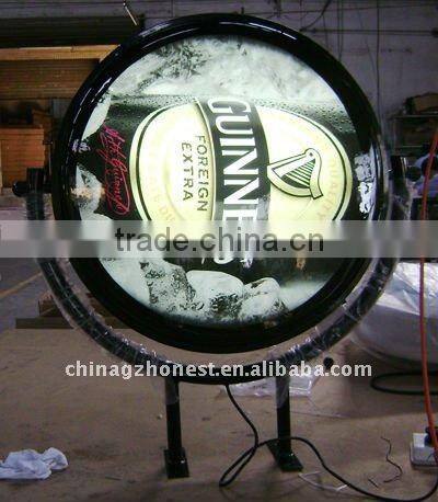 illuminated advertising light box
