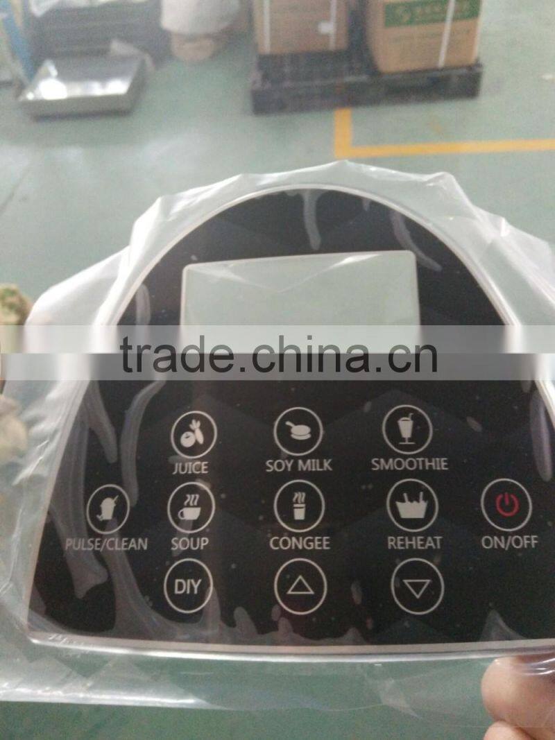 High Quality Commercial Glass Cup Electric Multifunctional Juicer Blender