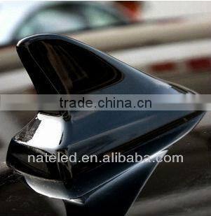 Energy saving led solar car flashing light,solar blinking led lamp shape of shark fin
