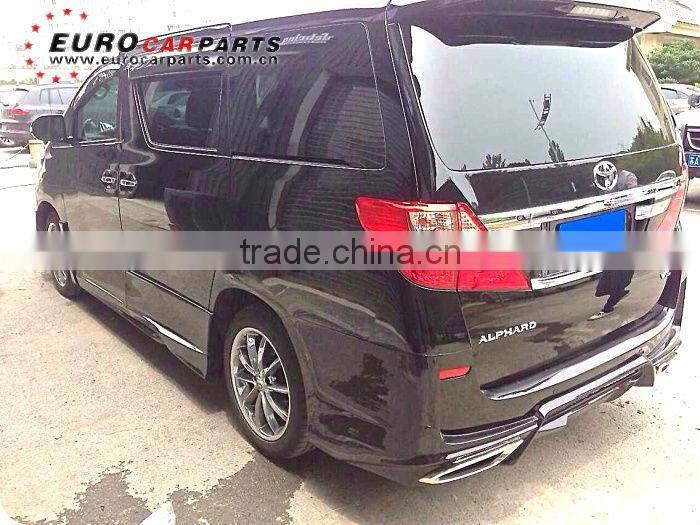 NEW ARRIVAL!Vellfire 11y~ W-style body kit fit for toyota VEL~ w-style