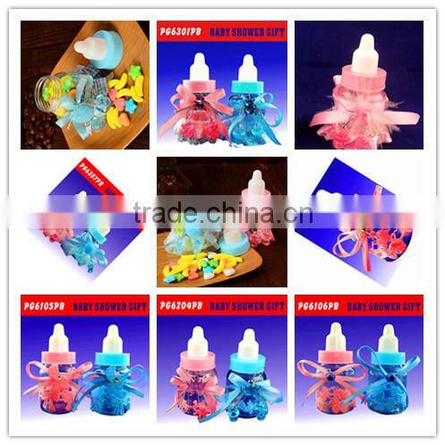 China maufacturer PE plastic feeding bottle for baby party