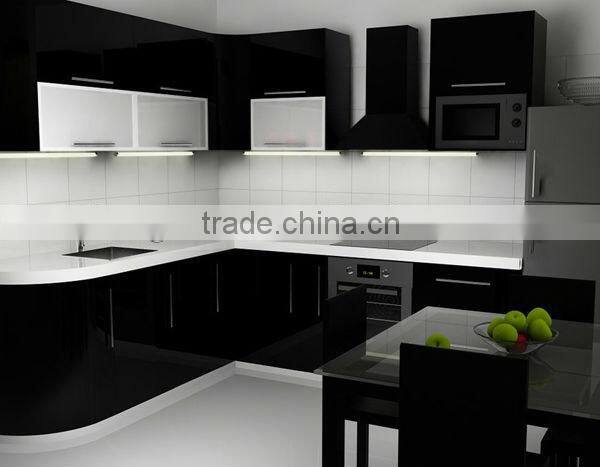 solid wood kitchen cabinet door high gloss kitchen door