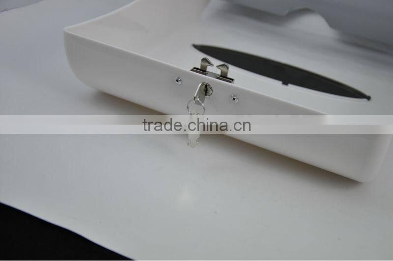 Wall mounted Z fold tissue paper holder/C fold toilet tissue holder/N fold hand towel paper dispenser