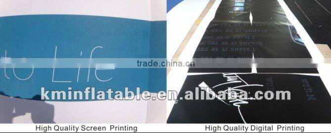 High quality digital printing 4m dia inflatable spider dome