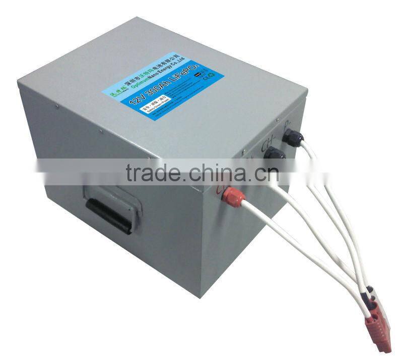 12v 300ah deep cycle lifepo4 battery