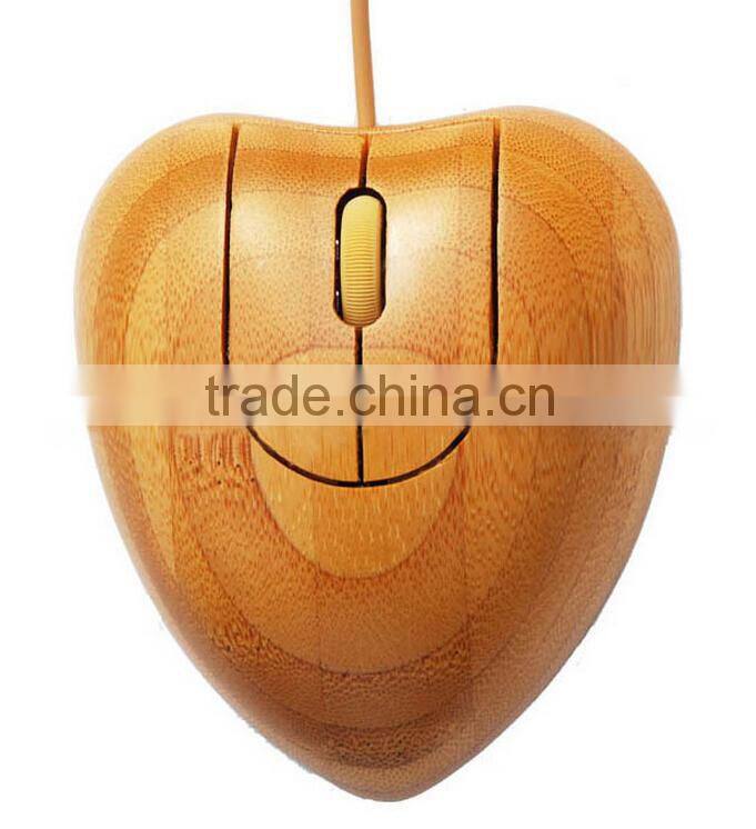 china wholesale custom computer bamboo mouse