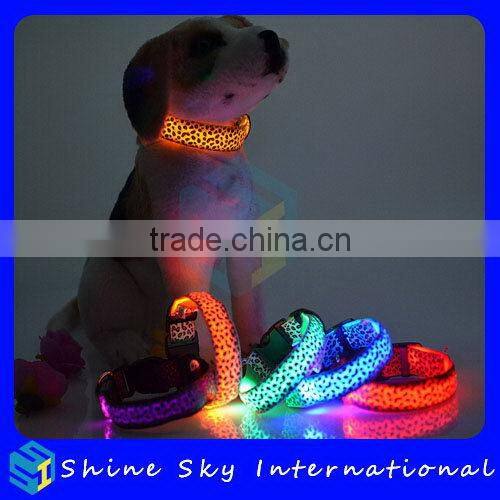 Top Quality New Coming Flashing Glowing Dog Collar