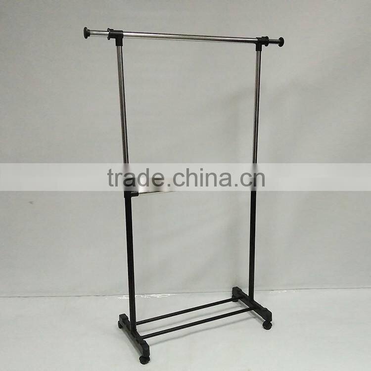 Garment Rack with 4 Wheels REACH test Clothes Coat Drying Rack Made in Shenzhen , China