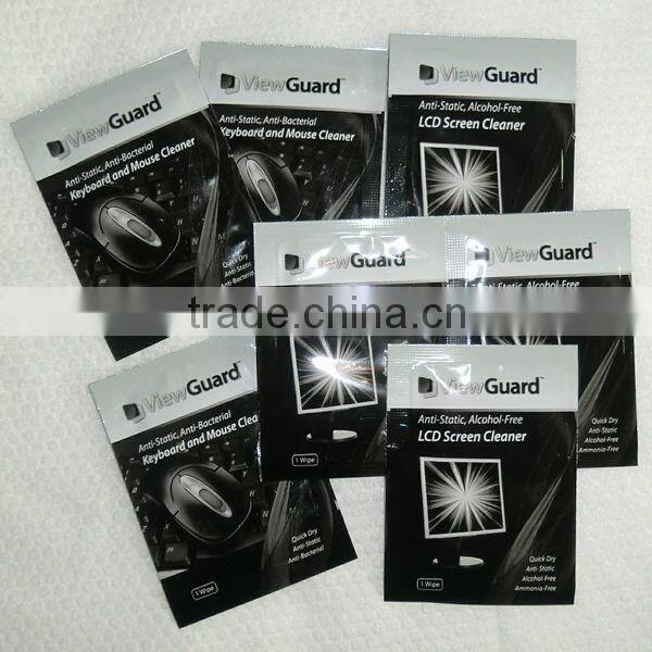 computer screen cleaner wet wipe, laptop lens cleaning cloth kits