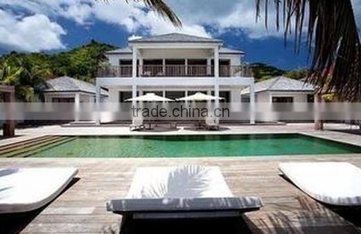 light steel structure prefabricated house/villa