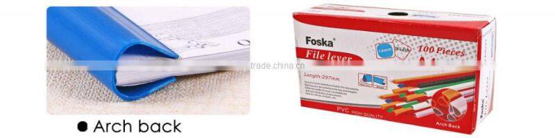 Good Quality A4 Arch Back PVC Slide Binder.