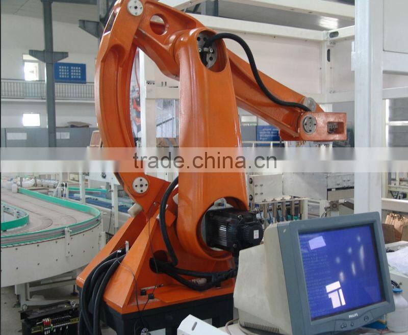 Industrial automatic KUKA robot welder