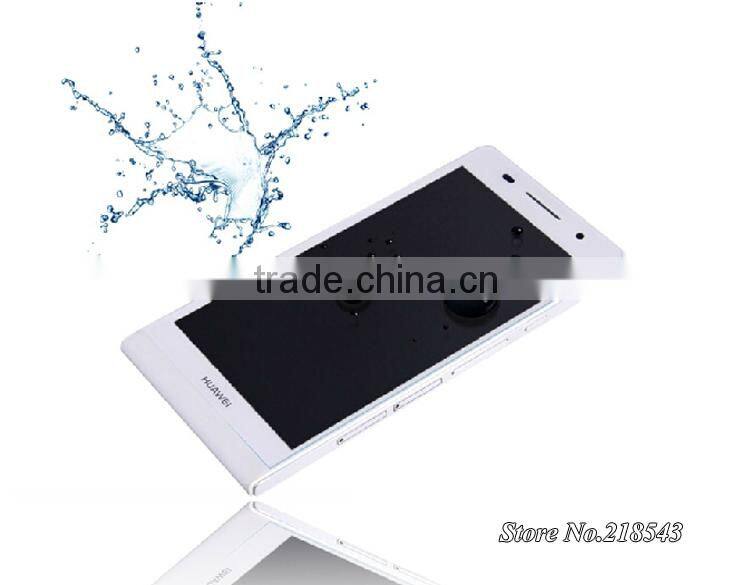 hot screen protector 0.33mm tempered glass 9H resist blue light for huawei P6 protective glass