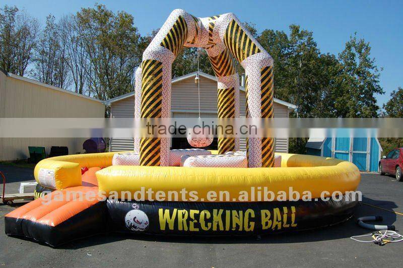 inflatable wrecking ball, inflatable demolition ball games A6034