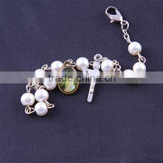 natural pearl price catholic rosary bracelet