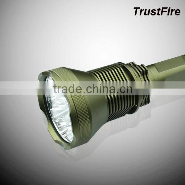 Trustfire AK-90 XML-12T6 13000 lumens long range rechargeable flashlight