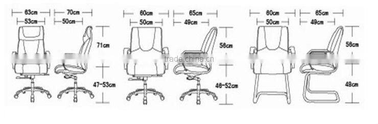 leather swivel office executive chair indonesia AB-140A