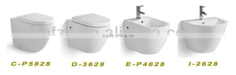 D10 New Style Ceramic Bathroom art basin , toilet sink