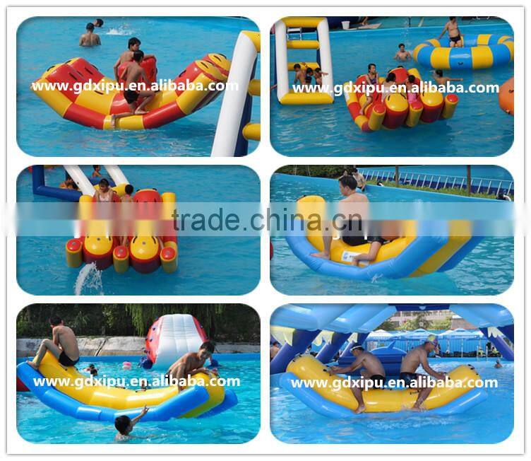 Good price inflatable water games/water totter for sale
