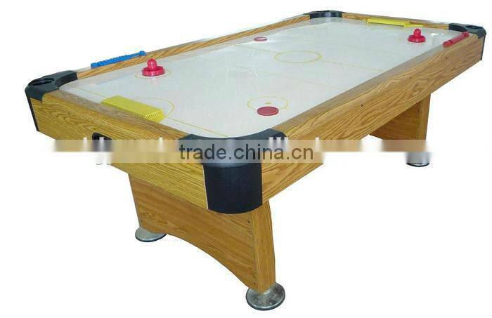 Colorful printed ice air hockey table air powered hockey game table