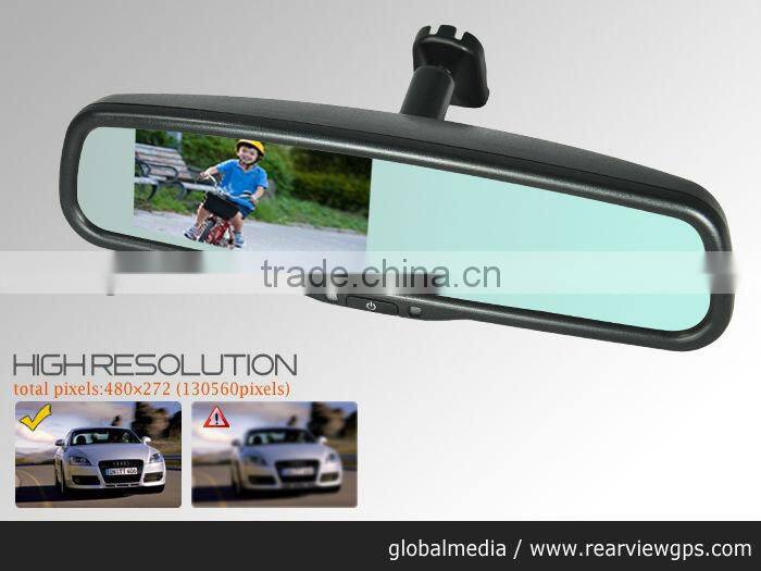 Car use 4.3" rearview mirror special for any car