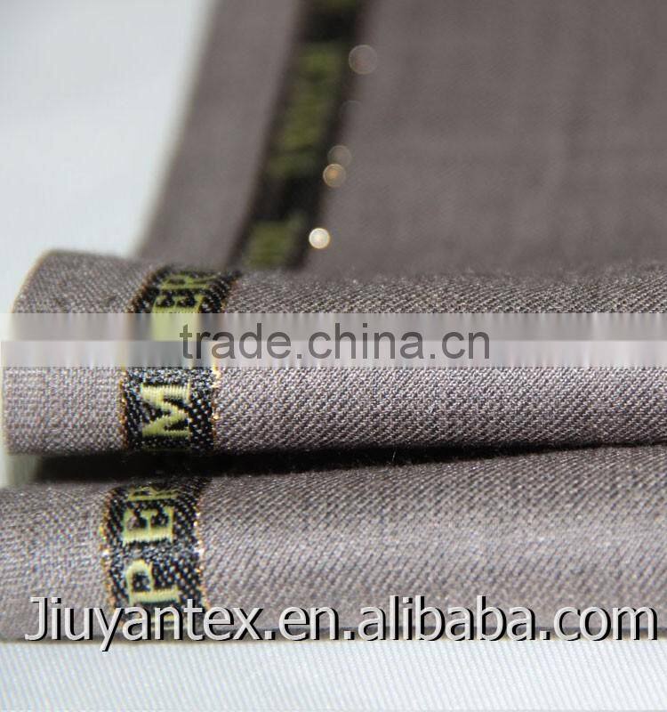 2016 Indonesia hot selling t/r 80/20 super fine quality twill wool touch men women's uniform suiting fabric