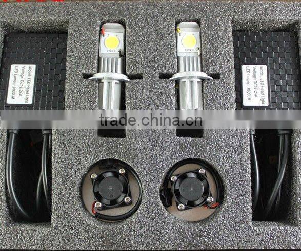 2014 Newest High Power 50W 3600 Lumen H7 LED Headlight