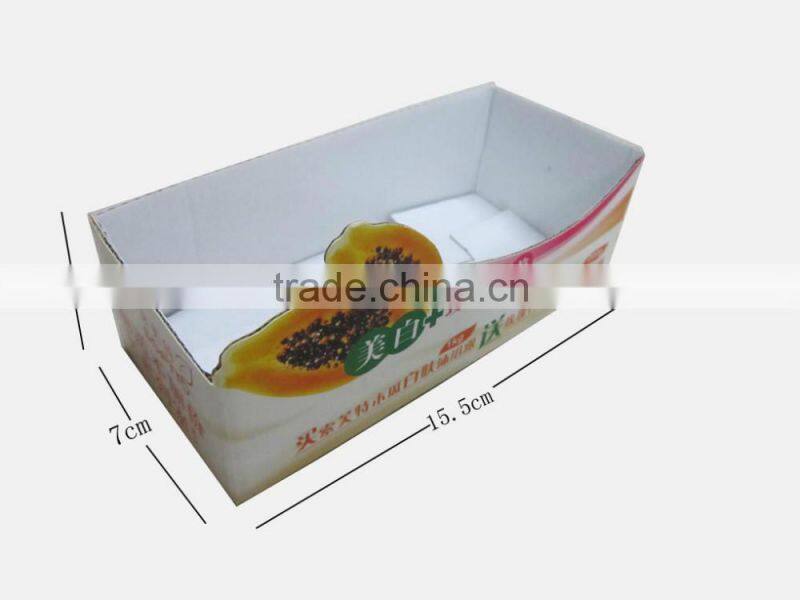 Personalized Cardboard Paper Display For Shower Gel