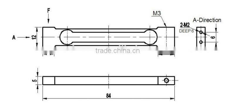High Accuracy Precision 20g 30g 50g 100g micro mini parallel beam load cells