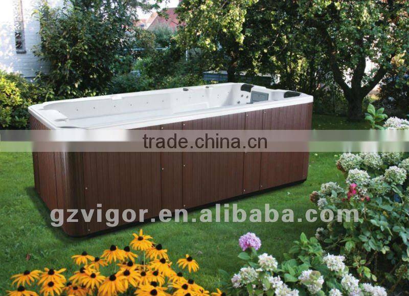 Factory Portable above ground acylic large swimming spa pools