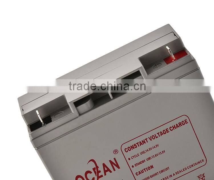 17ah certification 12V huge capacity standard rechargeable battery inverter