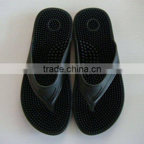 massage slippers,black slippers,pvc air blowing slippers