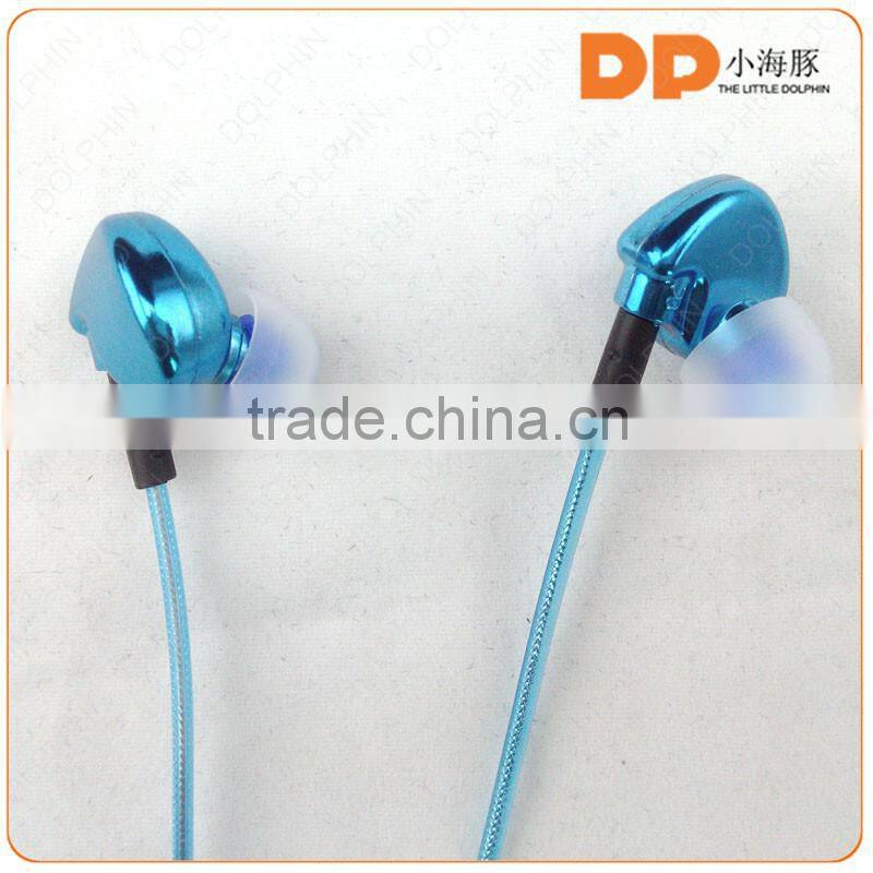 trending products 2016 super bass mp3 headphone luminous glowing zipper earphone