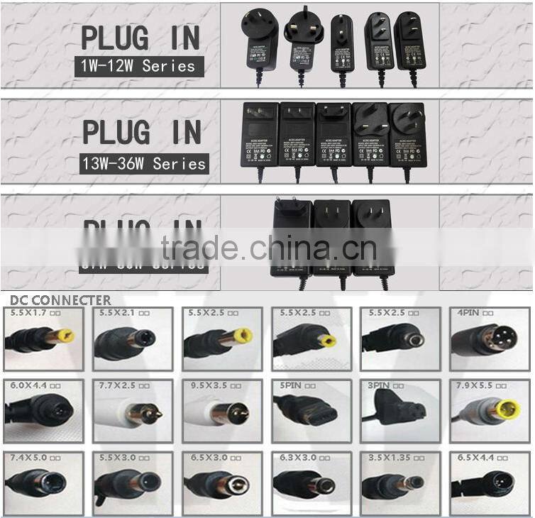 Hot Sell 12v 2A CE UL Ac Dc Power Adapter