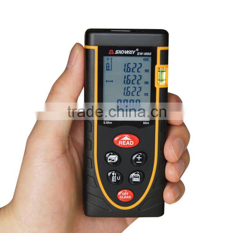 Automatic Calibration Laser Rangefinder 40m Mini Digital Laser Distance Meter
