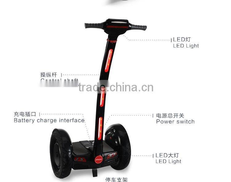 Newest 2 Wheels Scooter Adult Electric Skateboard With Handlebar