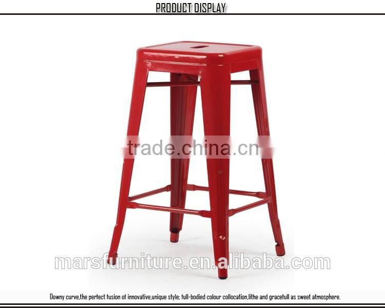 Metal Material Bar Furniture Vintage Bar Stools
