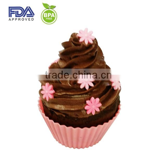 Silicone Cupcake Liners / Baking Cups, Standard Size, Cake Molds / Bakeware