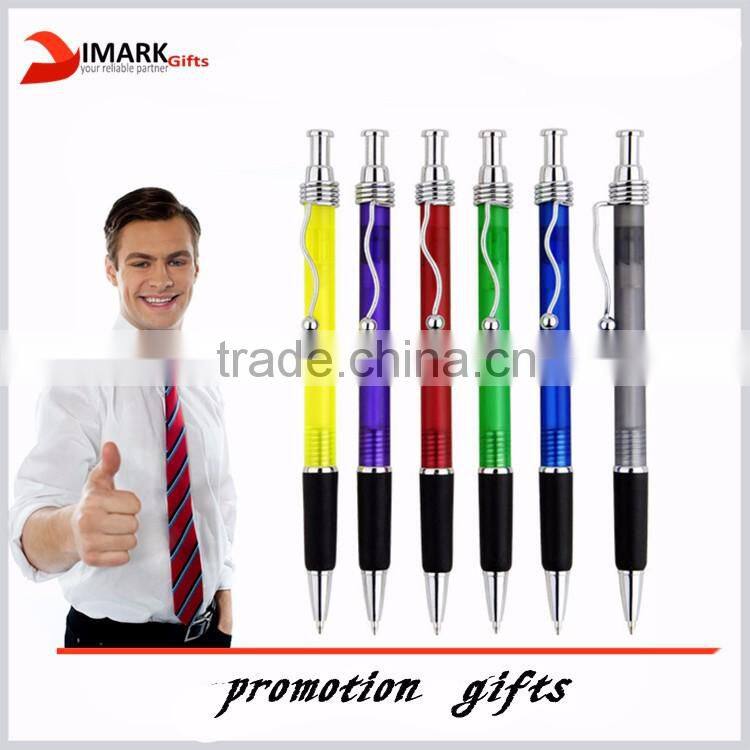 promotional retractable stylus touch pen/Matt Finish plastic pen