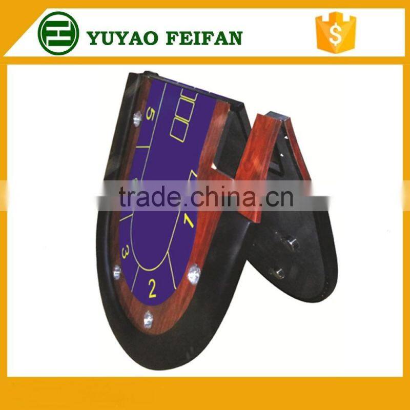 Deluxe poker table 2 fold luxury poker table