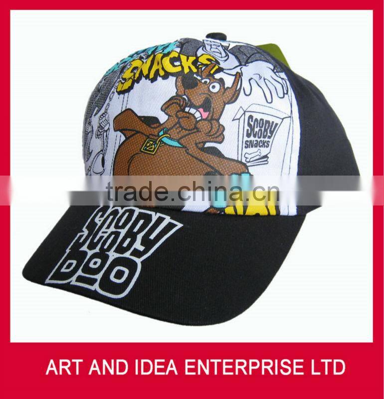 Scooby doo printed cartoon kids hats to decorate