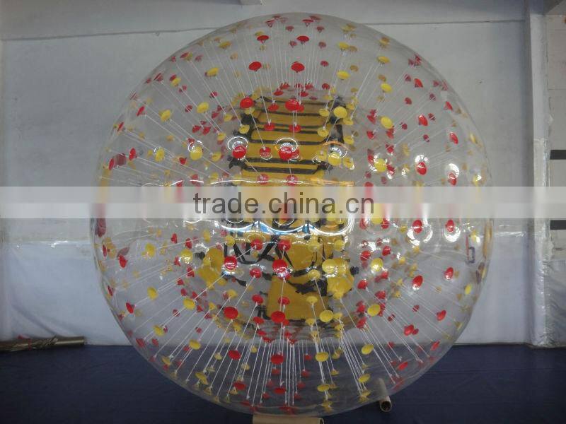 Hola inflatable zorb ball/zorb ball price