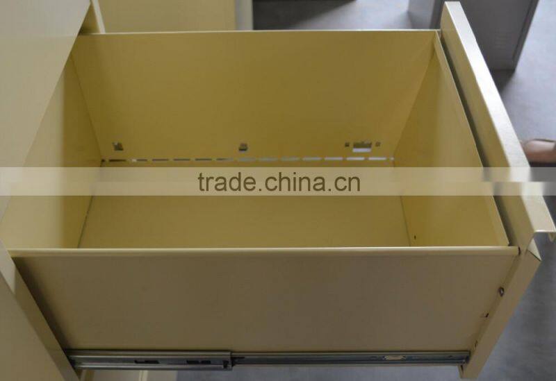 2016 Super durable selling powder coated metal 3 drawer metal desktop file holder