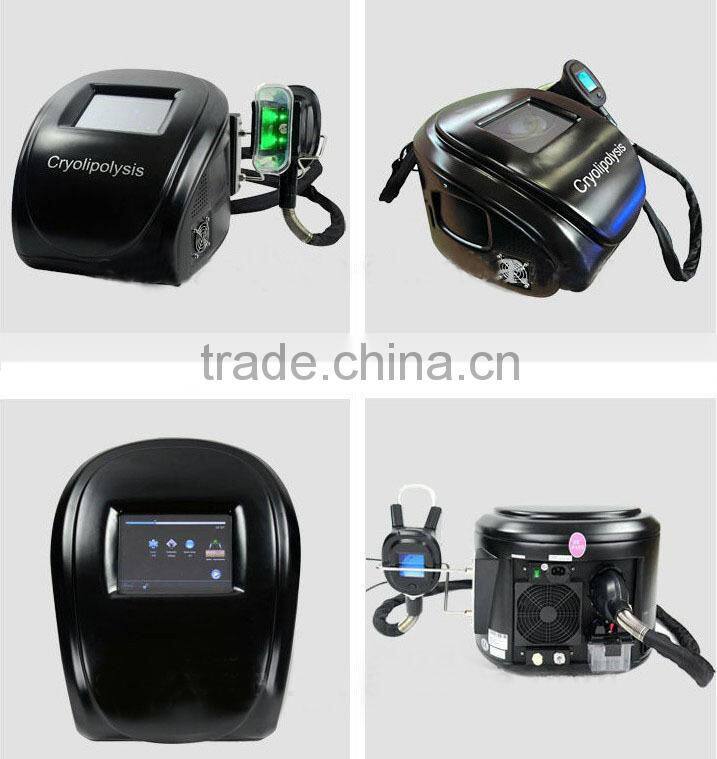 The newest portable rf vacuum high quality fat loss criolipolysis cryotherapy beauty machine